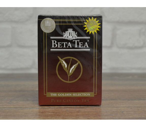 Черный цейлонский чай the golden selection 100г Beta tea
