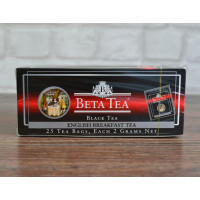 Черный чай Английский завтрак 25 пакетиков Beta tea