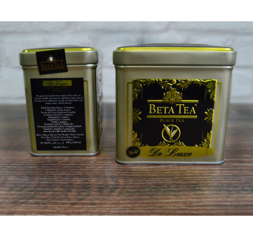 Черный чай de luxe Beta 100г в ж/б