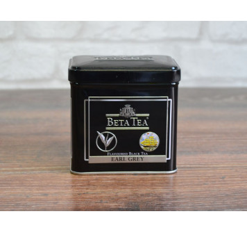 Черный чай Earl grey 100 гр. ж/б Beta tea
