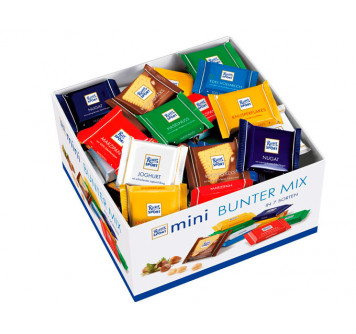 Шоколад Ritter sport mini в ассортименте