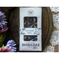 Шоколад на меду "Ореховый микс" 90 г.