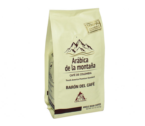 Кофе упакован в Колумбии Арабика Де ла Монтана 227 г.