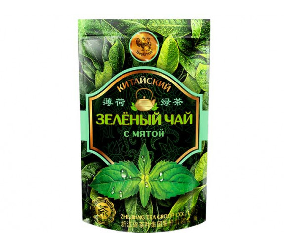 Зеленый чай с мятой 50 г.