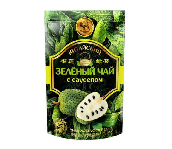 Зеленый чай с саусепом 50 г.