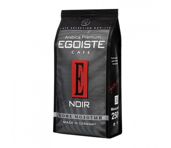 Кофе молотый Egoiste "Noir", 250 г