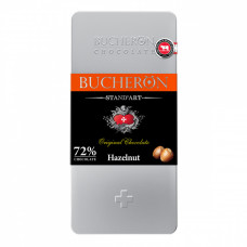 Шоколад Bucheron "Hazelnut", горький с фундуком, 100 г