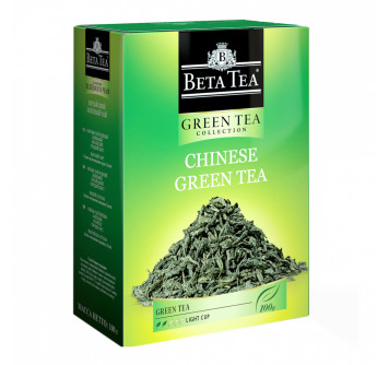 Чай Beta Tea "Зеленый", зеленый листовой, 100 г