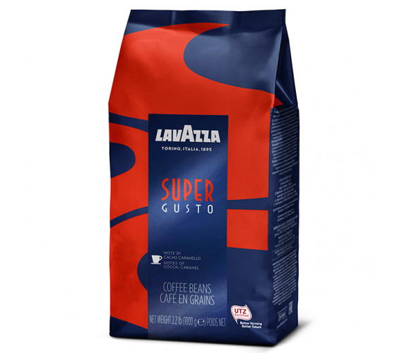 Кофе в зернах Lavazza "Super Gusto", 1000 г