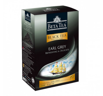Чай Beta Tea "Бергамот", черный с бергамотом, 100 г