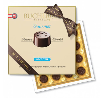 Конфеты Bucheron "Gourmet", шоколадные, ассорти, 180 г