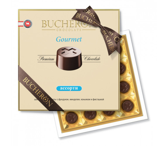 Конфеты Bucheron "Gourmet", шоколадные, ассорти, 180 г