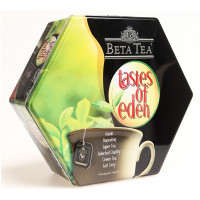 Чай Beta Tea "Райские вкусы", черный ароматизированный, ассорти, 90 пакетиков