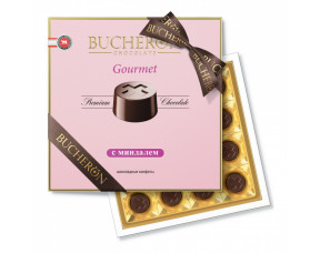 Конфеты Bucheron "Gourmet", шоколадные с миндалем, 180 г