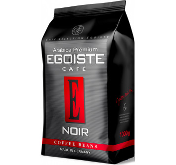 Кофе зерновой Egoiste "Noir", 1000 г