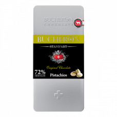 Шоколад Bucheron "Pistachios", горький с фисташками, 100 г