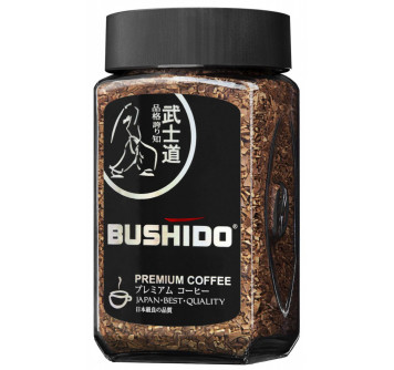 Кофе растворимый Bushido "Black Katana", 100 г