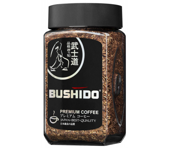 Кофе растворимый Bushido "Black Katana", 100 г