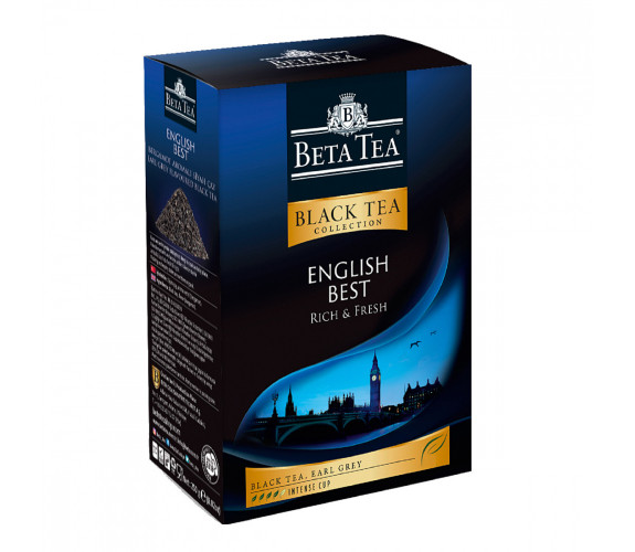 Чай Beta Tea "Английский лучший", с добавками, 100 г