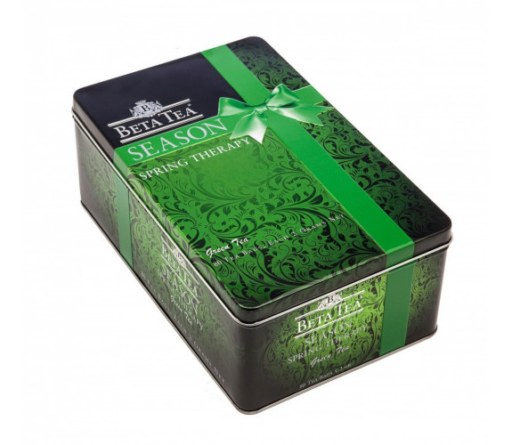 Чай Beta Tea "Весенняя терапия", зеленый , 80 пакетиков